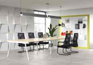 <span class=keywords><strong>Table</strong></span> de conférence moderne en métal pour l'école <span class=keywords><strong>et</strong></span> la salle à manger, bureau de <span class=keywords><strong>réunion</strong></span> de haute qualité pour le bureau - Product Image 4