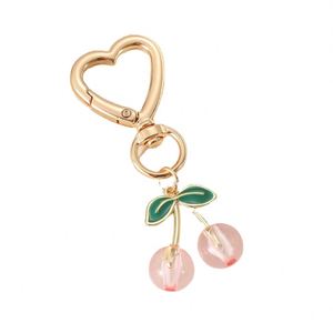Popular Love Cherry Keychain Cute Bag Bag Accessories Cherry Pendant Key <b>Small</b> Pendant - Product Image 2