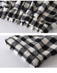 Conjuntos de Ropa para Niños, Pantalones Vaqueros a Cuadros con Estampado de Cactus de Tienda en Línea al por Mayor - Product Image 6