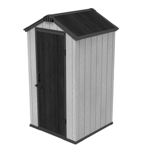 <span class=keywords><strong>Caseta</strong></span> de Jardín de Resina Resistente 4x4, Directo de Fábrica, Impermeable, Resistente a los Rayos UV, con Puerta con Cerradura y Fácil Montaje - Product Image 3