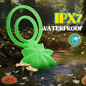 Wholesale manufacturers uniquely designed waterproof <b>vibrating</b> double-ring masturbation device is not easy to sew male penis toy - Product Image 2