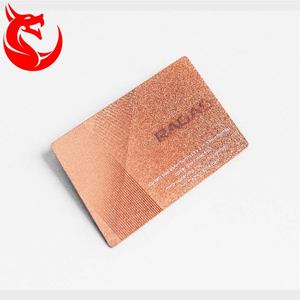 Tarjeta Inteligente NFC Personalizada al por Mayor para Negocios, Acero Inoxidable con Acabado Arenado a Color, Superficie Esmerilada, Grabado Láser e Impresión Metálica - Product Image 6