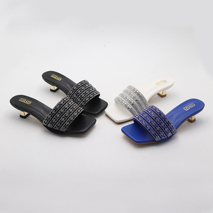 Y 36-42 Nuevas Sandalias De Tacón De Aguja Y Pantuflas Sexys De Moda Para Mujer - Product Image 5