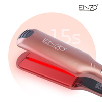 ENZO-Fer à lisser infrarouge MCH, fer plat à plaque large, fer à lisser professionnel portable, vente en gros