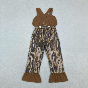 Tuta Estiva da Caccia per Ragazze in Stile Western con Ricamo <span class=keywords><strong>di</strong></span> Cervo, 3-16 Anni - Product Image 2