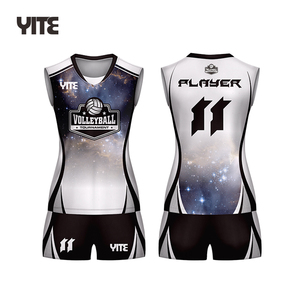 Desain Seragam Voli Anda Sendiri Grosir Kaos Voli Jersey Voli Sublimasi - Product Image 1