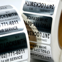 Créateur d'autocollants personnalisés avec logo, autocollants blancs pour étiquettes de marque, autocollants pour emballages, étiquettes pour produits électroniques, logos d'autocollants personnalisés