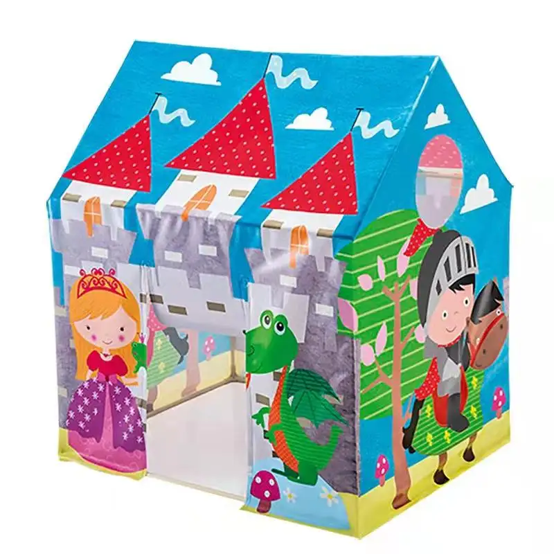 INTEX 45642 ROYAL CASTLE PLAY ZELT KINDER NETT CARTOON DESIGN ZELT AUFBLASBARES ZELT CAMPING