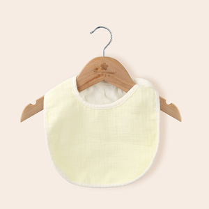 Baberos Portátiles Baratos en forma de U para niños pequeños de algodón de 4 capas absorbentes Sniffles Drips Drools Baberos para bebés - Product Image 6