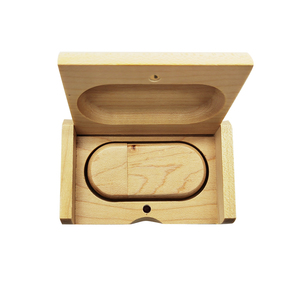 Maple gỗ USB ổ đĩa flash 2GB 4GB 8GB 16GB 32GB 64GB tre USB Stick + Hộp óc chó gỗ sinh thái Pendrive Quà Tặng đĩa flash phụ kiện - Product Image 3
