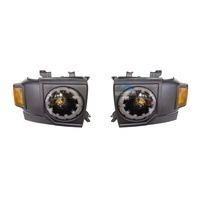 Accessoires 4x4 pour Land Cruiser série 70 10-22 Kits de Conversion de mise à niveau lampe frontale LED avec calandre pour LC70 75 76 79 série 2010
