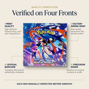 Authentique Présentoir Booster M4 Ninja Spinner Pokémon, avec Mega <span class=keywords><strong>Pyroar</strong></span> Ex, Film Plastique Original - Product Image 4