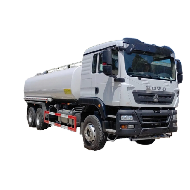 Новый грузовик HOWO 6x4 с ручной трансмиссией, водоналивная цистерна с емкостью 18-25 т, Китай, OEM хранилище для масла