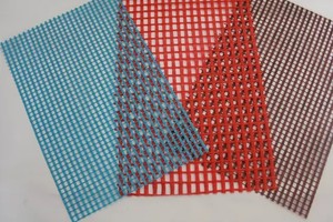 Rete in Fibra di Vetro FEELONGDA C-Glass Twill Resistente agli Alcali per Materiali da Parete Bianco Blu 5x5mm 160g/m² - Product Image 2