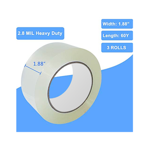 Yalanpack - Muestra Gratuita de Cinta Adhesiva de Alta Resistencia Opp, Adhesivo Acrílico de una Cara Superfuerte, Activado por Agua, Sensible a la Presión, BOPP - Product Image 4