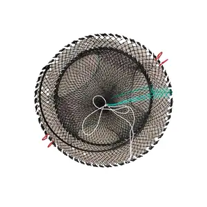Trampa para cangrejos, durabilidad y comodidad, diseño de fondo plano, también es muy estable debajo del agua, trampa para camarones - Product Image 1