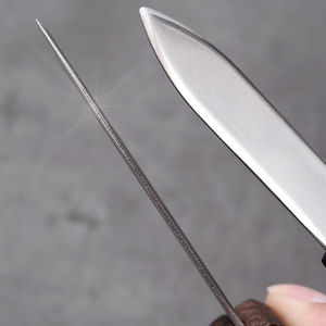 Cina vendita 304 in acciaio inox coltello ostrica piccolo strumento con manico in legno ispessito multiuso ostrica apertura gadget pratico - Product Image 5