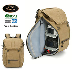 กระเป๋าเป้สะพายหลังสำหรับช่างภาพพร้อมโลโก้สั่งทำพิเศษ ขนาดกะทัดรัด 15 ลิตร พร้อมช่องใส่แล็ปท็อป 15.6 นิ้ว ช่องเข้าถึงด้านข้างแบบดึงเร็ว - Product Image 2