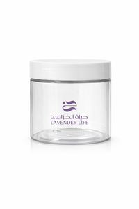 Pot de gommage corporel à marque privée avec couvercle blanc, feuille intérieure, étiquette autocollante personnalisée, boîte cadeau et cellophane pour marques de beauté - Product Image 2