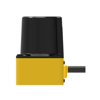 Sensor fotoeléctrico TOF de seguridad de área Lidar láser de escaneo 2D industrial con diseño de evitación de obstáculos de alta confiabilidad