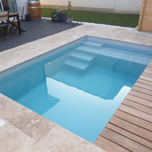 Fournitures de piscine en fibre de verre pour adultes prêt à l'achat piscine creusée hors sol pour maison de famille - Product Image 1