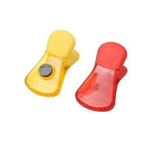 Clips Magnéticos para Bolsas al por Mayor, Clips Magnéticos Transparentes y Coloridos, Clips Magnéticos Fuertes para Refrigerador, para Sellar Alimentos en la Cocina - Product Image 2