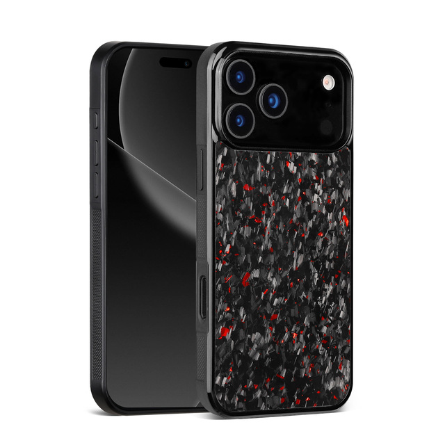 Luxury High Quality Glossy Magnetic Carbon Fiber Phone Case for iPhone 11 12 13 14 15 16 17 Pro Max Cover Wholesale