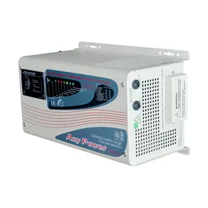 24V 120V Pure Sinus Omvormer Oplader, 2000 Watt Continu Vermogen, 6000 Watt Surge Rating, 24V, Batterij Prioriteit Selector