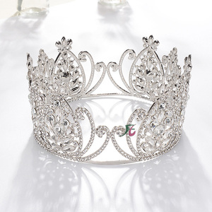 มงกุฎเจ้าสาวแบบคลาสสิก ปี 2025 สำหรับเครื่องประดับเจ้าสาววิบวับ มงกุฎเจ้าสาวสำหรับงานแต่งงาน - Product Image 6