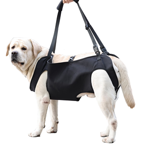 Harnais de soutien complet pour chien, élingue de levage à double sangle, poignée rembourrée réglable, pour la récupération des chiens âgés et la marche, vente en gros - Product Image 1