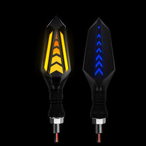 Luces Delanteras de Advertencia Universales de 12V para Scooter Eléctrico, Nuevo Diseño LED con Señal de Giro Fluida para Sistemas de Iluminación de Motocicletas - Product Image 4