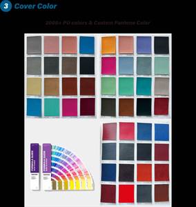 Carnet de notes A5/A6 en cuir PU coloré, couverture rigide, personnalisable avec logo, durable, reliure cousue, élastique, pour bureau et école - Product Image 5