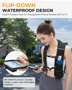 BSCI Fabricación Paquete de hidratación Personalización Bolsa de chaleco portátil para correr con pantalla táctil Bolsillo para teléfono Jopping Bag para correr - Product Image 2