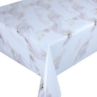 Nappe en PVC sur mesure en gros, imperméable et résistante à l'huile, pour hôtels, restaurants et banquets