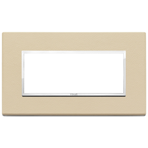 Vimar Cream Wall <b>Switch</b> Plate 17.65x10.7x1.85 Cm For Interior Use - Product Image 1