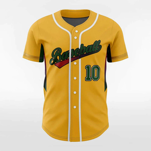 Uniformes de Béisbol Sublimados Personalizados al por Mayor, Uniformes de Béisbol Transpirables para Jóvenes, Jersey de Softbol Personalizado para Hombre, Servicio OEM - Product Image 4