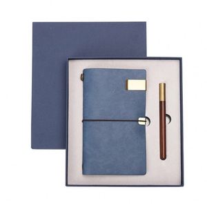 Coffret Cadeau Maxfree : Stylo en Cuivre et Bois d'Acajou, Carnet en Cuir Souple et Livre de Comptes – Idéal pour l'École, les Affaires et les Souvenirs - Product Image 3