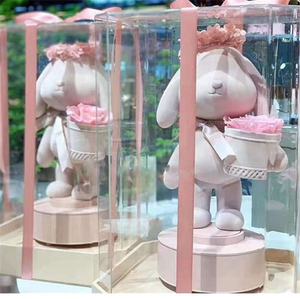 ส่วนลดเวลาจำกัดการเก็บรักษาดอกกุหลาบนิรันดร์ดอกไม้เรซิ่นหมีที่เก็บรักษาไว้ - Product Image 4