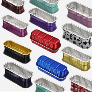 Loyang Panggang Aluminium Foil Sekali Pakai 200ml Berkualitas Makanan, Dilengkapi Tutup Plastik, Dapat Digunakan di Oven, Laris Terjual - Product Image 2