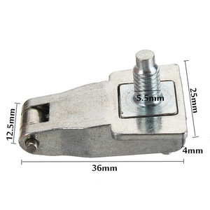 Kit de Reparación de Bisagras de Puerta para Fiat 500, 51964555, Aleación de Zinc, 2 Orificios, Herraje de Fijación para Manija de Puerta de Coche - Product Image 5