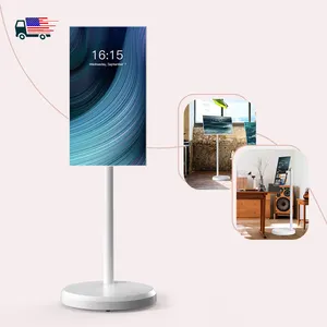 21,5 pulgadas Stanbyme Incell Hd pantalla táctil Ips pantalla giratoria Usb Wifi Smart Online televisión Tv para el trabajo estudiar entrenamiento