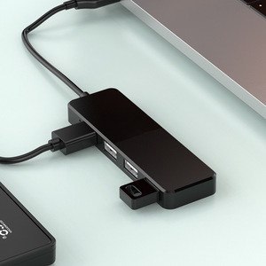 Hub USB de 4 puertos, expansión USB 2,0 para ordenador portátil, dispositivo periférico de escritorio - Product Image 1