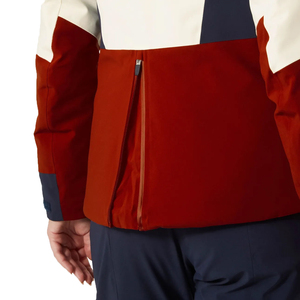 Logo personnalisé <span class=keywords><strong>tendance</strong></span> <span class=keywords><strong>veste</strong></span> d'hiver patchwork zippée pour femmes coupe-vent <span class=keywords><strong>veste</strong></span> <span class=keywords><strong>de</strong></span> <span class=keywords><strong>ski</strong></span> confortable et chaude pour femmes - Product Image 2
