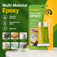 Adhésif époxy haute résistance pour acier, colle à deux composants à prise rapide pour la réparation de métaux (acier, laiton, cuivre, fer) et de quincaillerie
