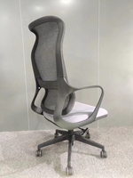Chaise de bureau ergonomique tout-en-un avec appui-tête en maille 2206 pour le bureau à domicile, vente en gros d'usine de meubles
