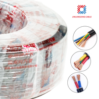 Kabel Daya Berisolasi PVC Harga Ekonomis RVV 2/3/4 Core 2.5MM2 untuk Penggunaan Bangunan & Industri