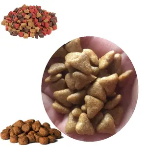 Poultry Pet Feed Pellet Extruder Extrusion Food Making Machine Dog Food Processing Line Factory