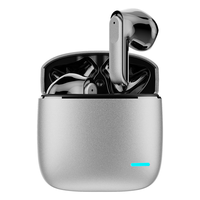 Casque Bluetooth en métal, son stéréo, écouteurs TWS, écouteurs Hifi, contrôle tactile, écouteurs de sport, écouteurs sans fil à faible latence