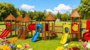 Equipo <span class=keywords><strong>de</strong></span> Juegos Infantiles Comerciales Personalizados <span class=keywords><strong>de</strong></span> Madera y Plástico - Estructura <span class=keywords><strong>de</strong></span> Juego Multi-Estación con Toboganes, Parque <span class=keywords><strong>de</strong></span> Escalada para Uso Escolar y al Aire Libre - Product Image 4