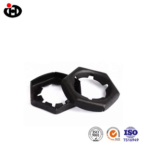 65MN Stahl Schwarz Befestigungs mutter GB805/<span class=keywords><strong>DIN</strong></span> <span class=keywords><strong>7967</strong></span> Anti-Lockerung Anti-Rutsch-Schraub kappe Selbstsicher nde Mutter - Product Image 4